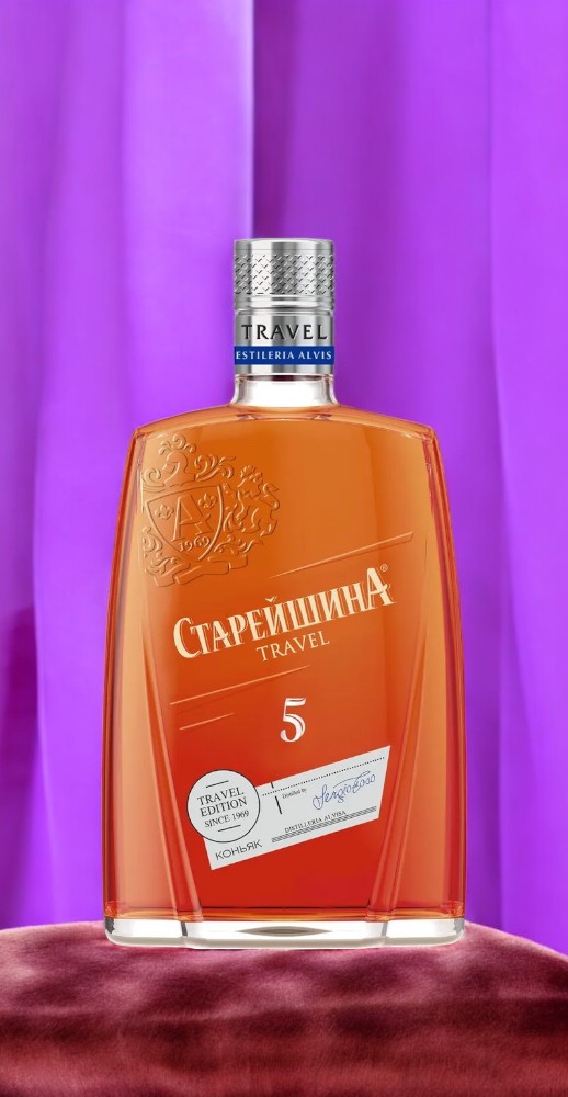 Коньяк “Старейшина” 5 лет ор.,40-42% 0.5