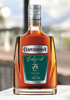 Коньяк выдержанный “КВ” “Старейшина” 7 лет”,40% 0.25