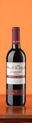 Вино полусладкое красное «Древний город» 9.5-15% 0,75