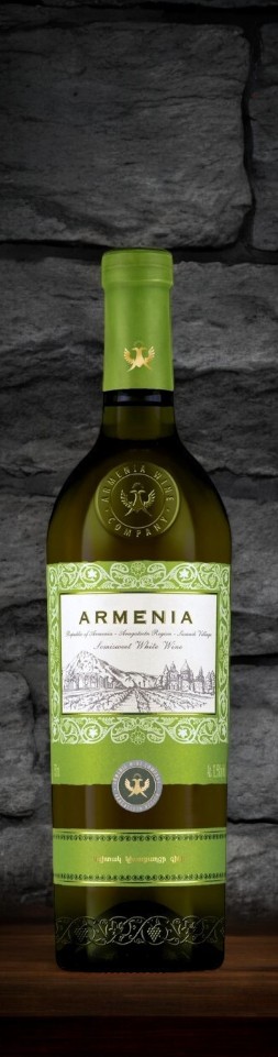 Вино сортовое ординарное “АРМЕНИЯ” белое полусладкое, 8.5%-15.0%, 0.75л