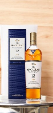Виски шотландский “Макаллан Дабл Каск 12 л” в под.упак. 40% 0.7