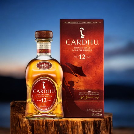 Виски шотландский односолодовый “Карду” / “Cardhu” выдержка 12 лет в п/у, 40% 0.7