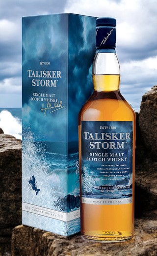 Виски шотландский односолодовый “Талискер Шторм” / “Talisker Storm” сув. кор. (ТМ “Talisker”), 45.8% 0.7 п/у