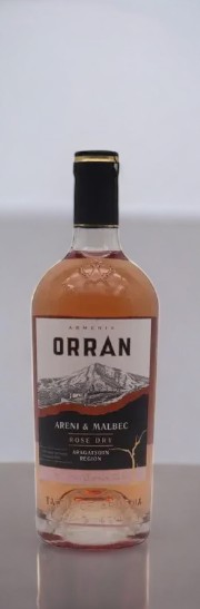 Вино ординарное “ОРРАН. Арени. Мальбек” розовое сухое, 12.5%, 0.75л