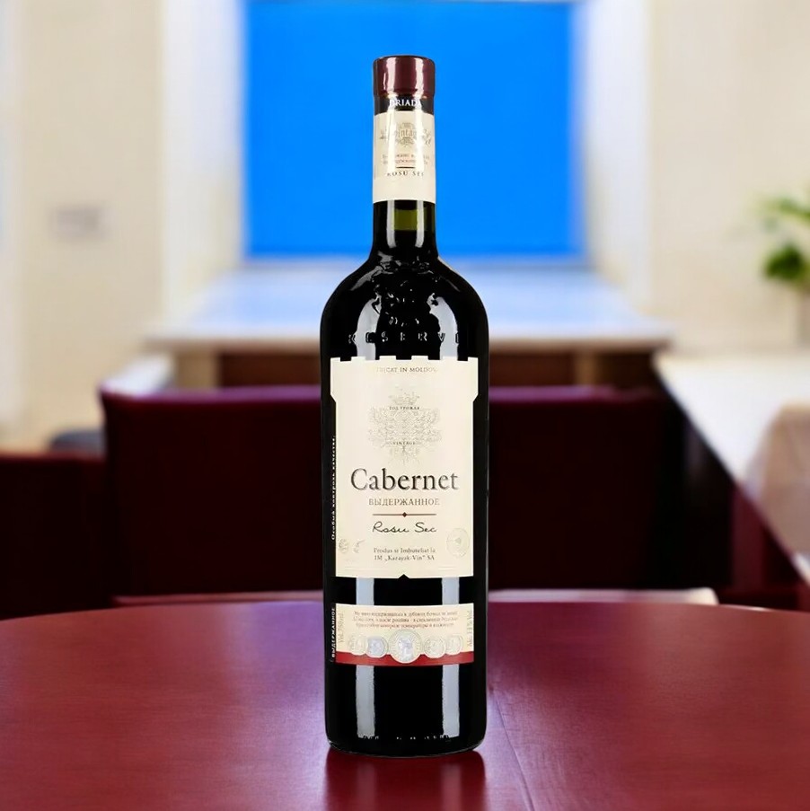 Вино сортовое марочное красное сухое “Каберне” ТМ DRIADA, 13.5%, 0.75л