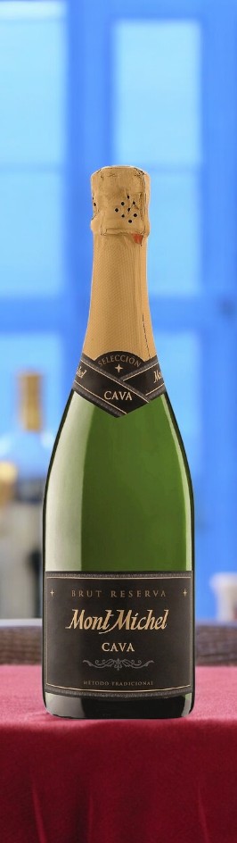 Игристое вино выдержанное белое брют “КАВА МОН МИШЕЛЬ БРЮТ РЕЗЕРВА”, 11.5%, 0.75л