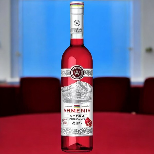 Спиртной напиток прочий крепкий “АРМЕНИЯ. ВОДКА ГРАНАТОВАЯ” (красная), 40.0%, 0.2л