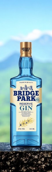 Джин “BRIDGE PARK RESERVE” (“БРИДЖ ПАРК РЕЗЕРВ”) 40% 0.5л (ПРОМО-СТАКАН)