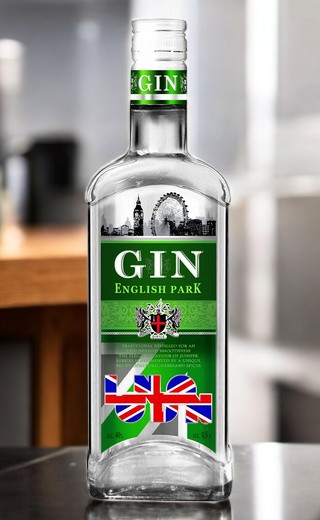 Джин “English park” (“Инглиш парк”)  40% 0.5л (вл.12)