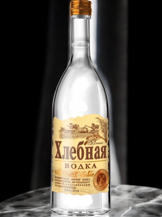 Водка “Хлебная песня” 38% 0.25