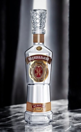 Водка особая “Национальная коллекция ЗОЛОТАЯ” бутылка 40% 0.5