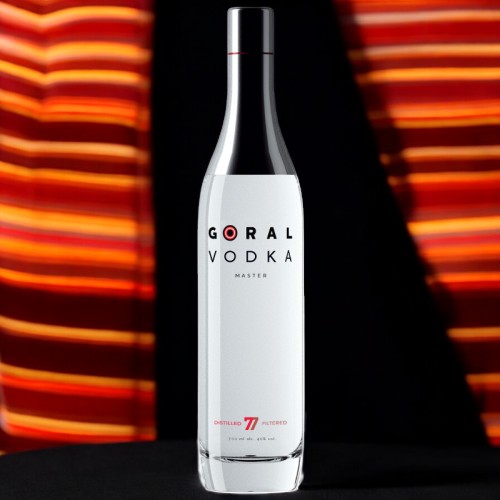 Водка “ГОРАЛ ВОДКА МАСТЕР” (“GORAL VODKA MASTER”), 40% 0.7л (фас.6)