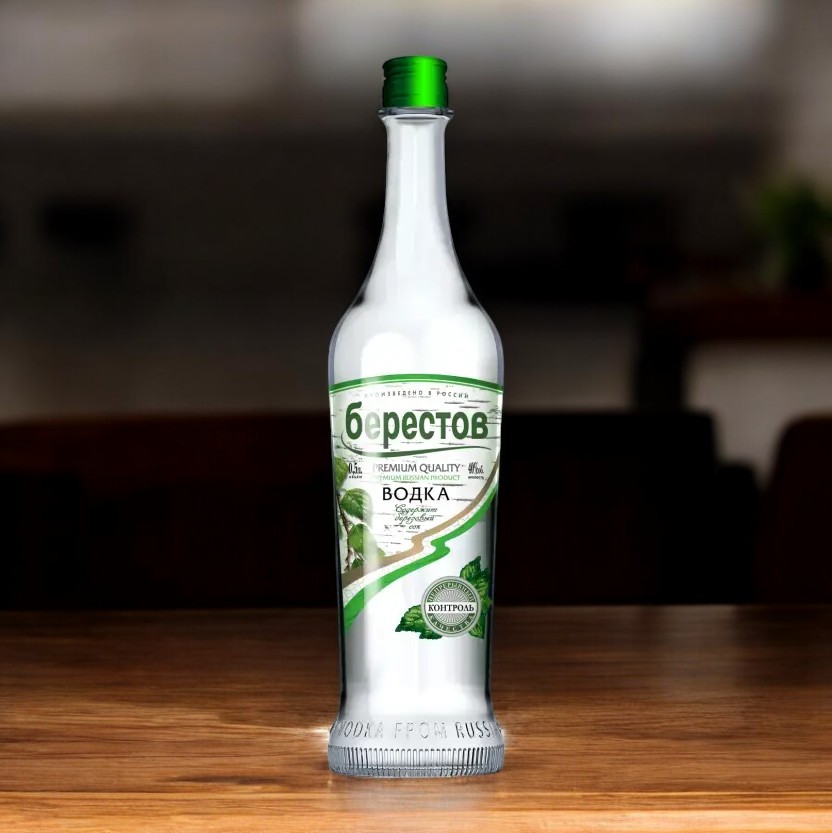 Водка “Берестов”, 40% 0.25 (ф.12)