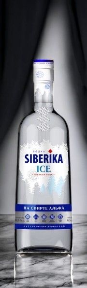 Водка “СИБЕРИКА АЙС (SIBERIKA ICE)” 40% 0,5