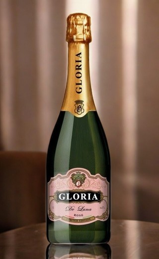 Напиток винный газированный сладкий “GLORIA DE LUNA ROSE” (Глория де Луна Розе), 8% 0.75 л (НОВАЯ МАРКА)