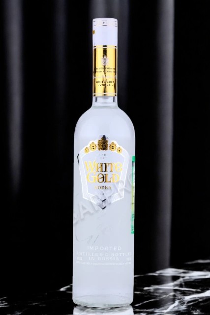 Водка “БЕЛОЕ ЗОЛОТО (WHITE GOLD)” 40% 0.7