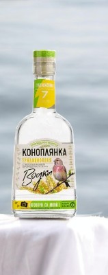 Водка “Коноплянка Традиционная”, 40% 0.5