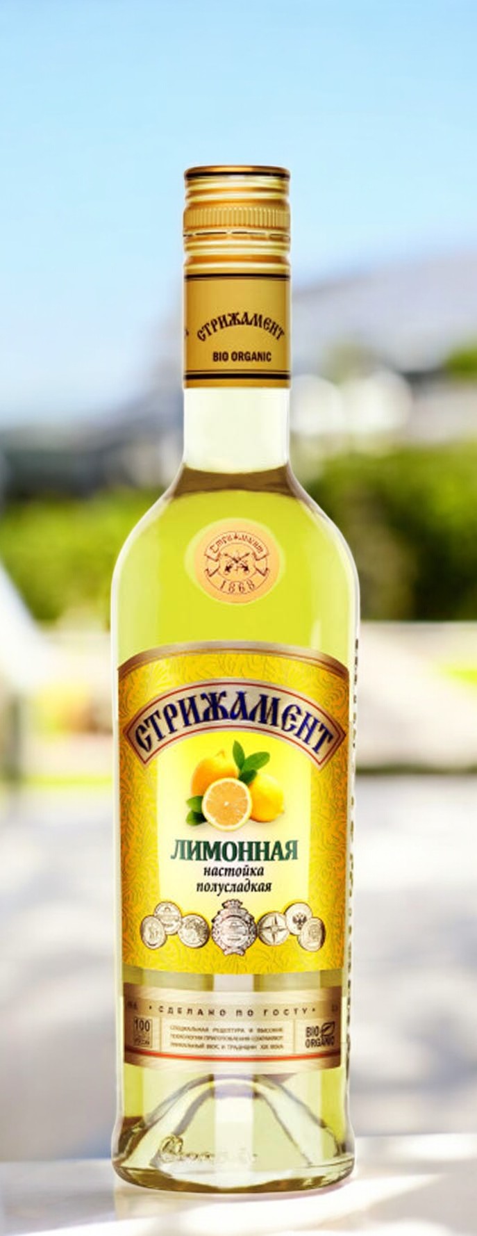 Настойка полусладкая Стрижамент Лимонная 30% 0,5