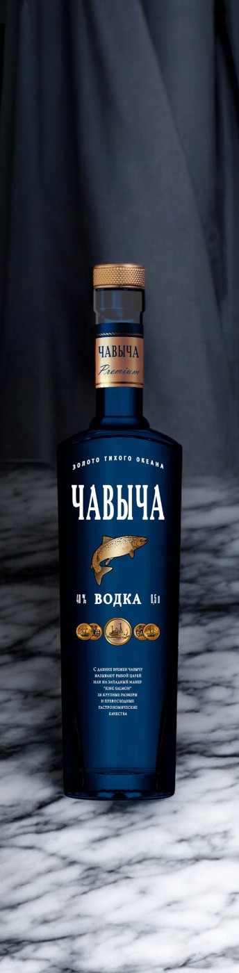 Водка “ЧАВЫЧА ПРЕМИУМ (PREMIUM)” 40% 0,5
