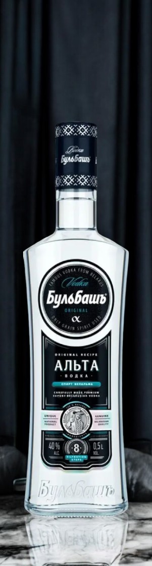 Водка особая “БУЛЬБАШЪ. АЛЬТА” 40% 0.5 (фас.20)