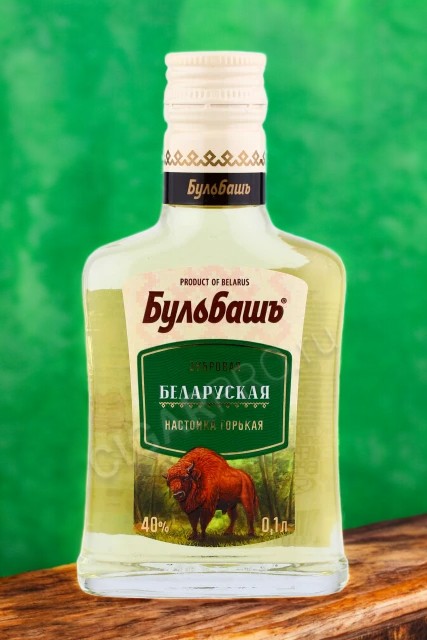 Настойка горькая “БУЛЬБАШЪ. ЗУБРОВАЯ” 40%, 0.1