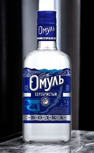 Водка “ОМУЛЬ СЕРЕБРИСТЫЙ” 38% 0,25