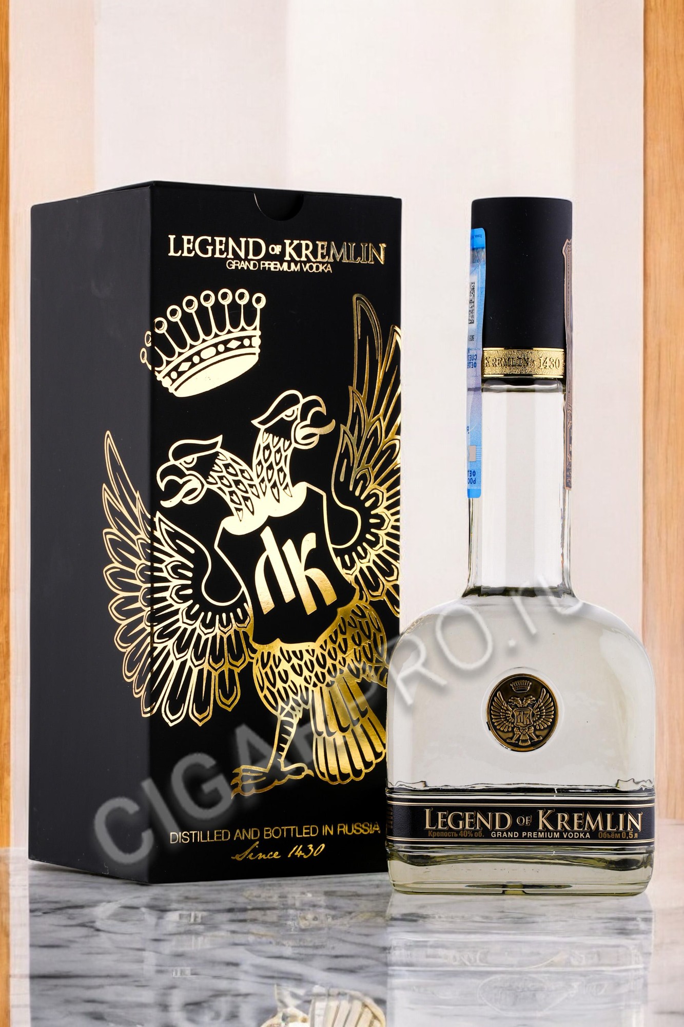 ВОДКА “ЛЕГЕНДА КРЕМЛЯ” 40% 0,7
