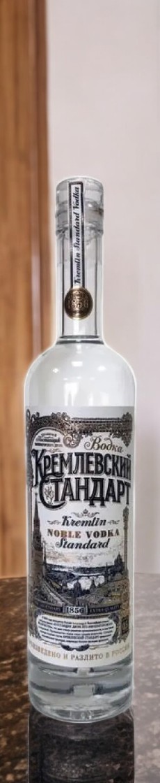 ВОДКА «КРЕМЛЕВСКИЙ СТАНДАРТ» 40% 0,5