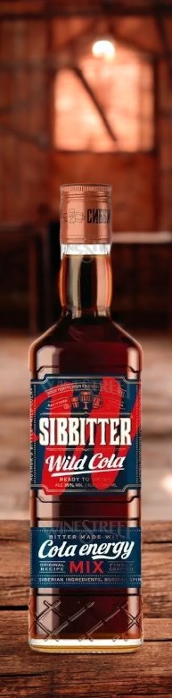 Настойка полусладкая “СИББИТТЕР ДИКАЯ КОЛА (SIBBITTER WILD COLA)”, 35% 0.5