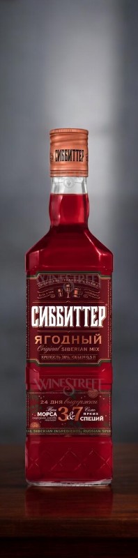 Настойка полусладкая “СИББИТТЕР ЯГОДНЫЙ”, 38% 0.5