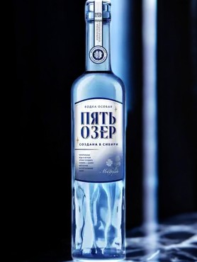 Водка особая “Пять Озер Мягкая”, 38% 0.5