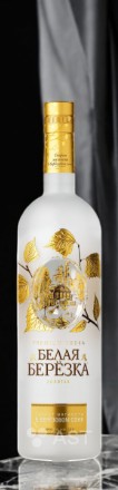 Водка “Белая Березка Золотая”, 40% 1.0