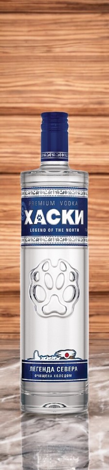 Водка “Хаски (HUSKY)”, 40% 0.1