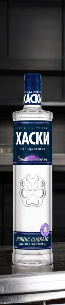 Водка особая “Хаски Nordic Currant (Северная Смородина)”, 38% 0.5