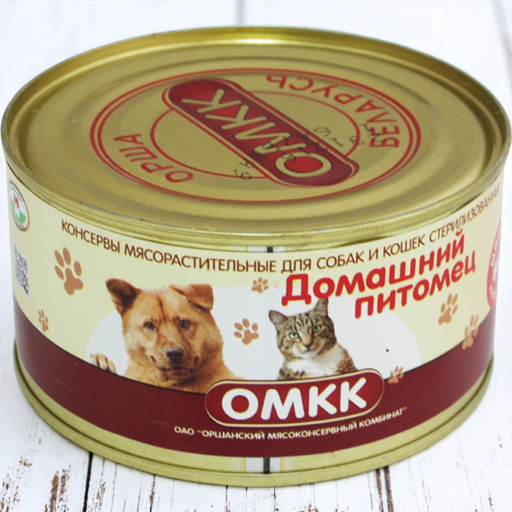 Консервы для собак и кошек «Домашний питомец» 325гр