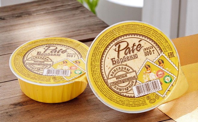СЛОНИМ Паштет Pate Барбекю 100гр