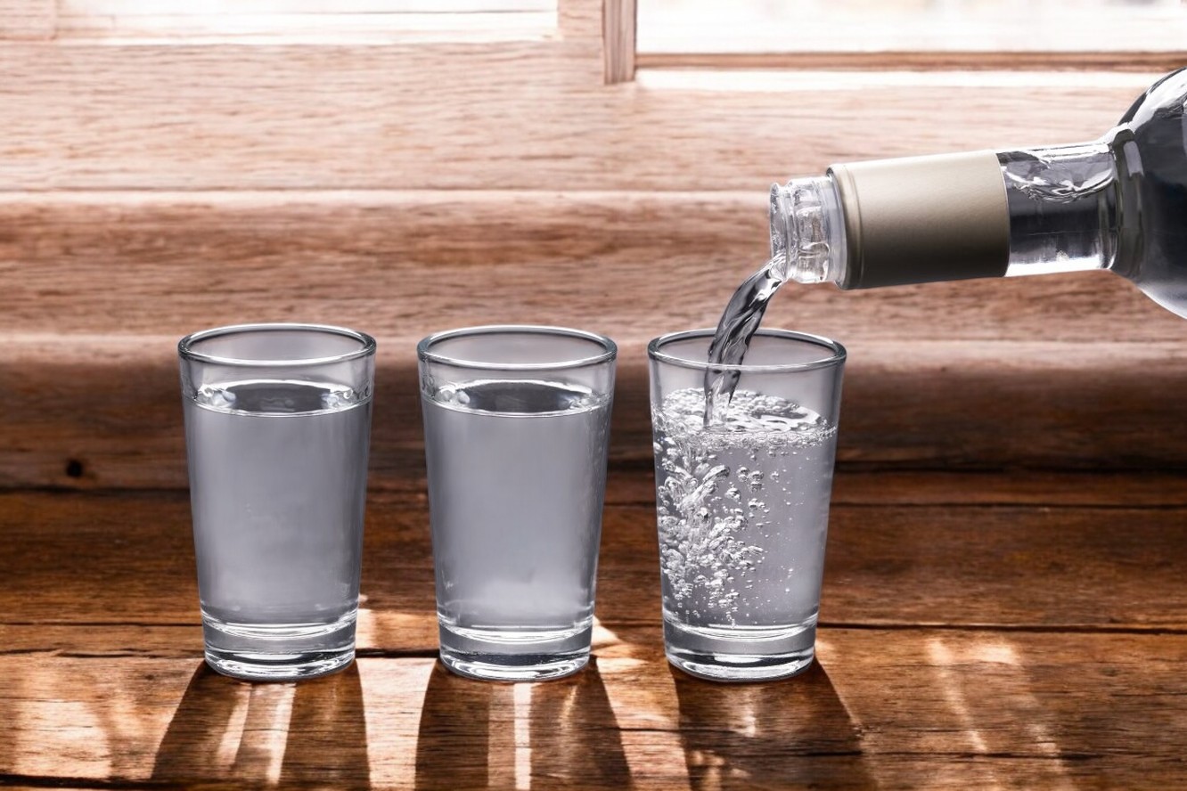 Водка Особая “Сябры.Морозная” 0,5л