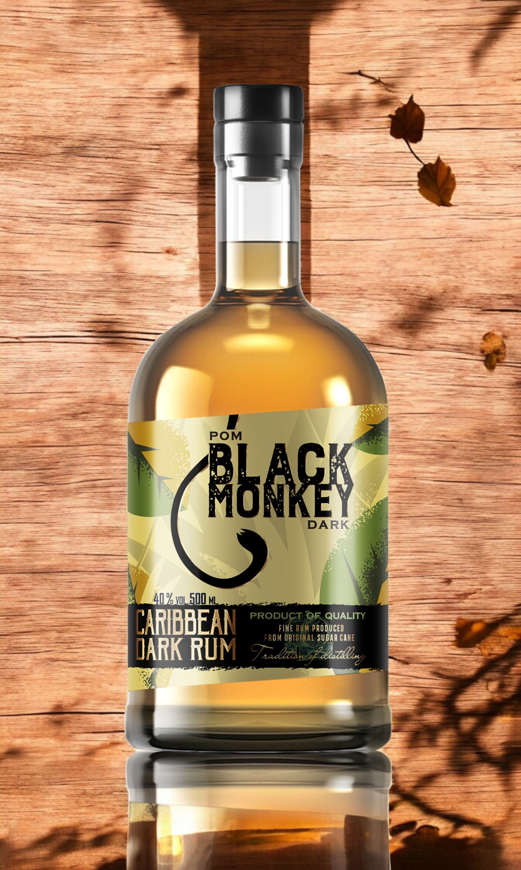 Ром “Black Monkey.Dark” 0,5 л