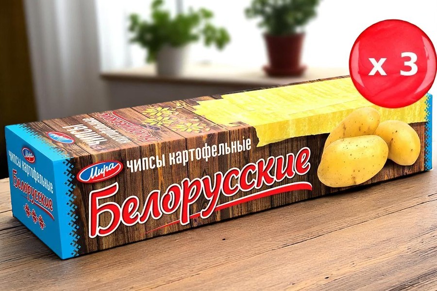 Чипсы картофельные “Белорусские” без добавок 100 г