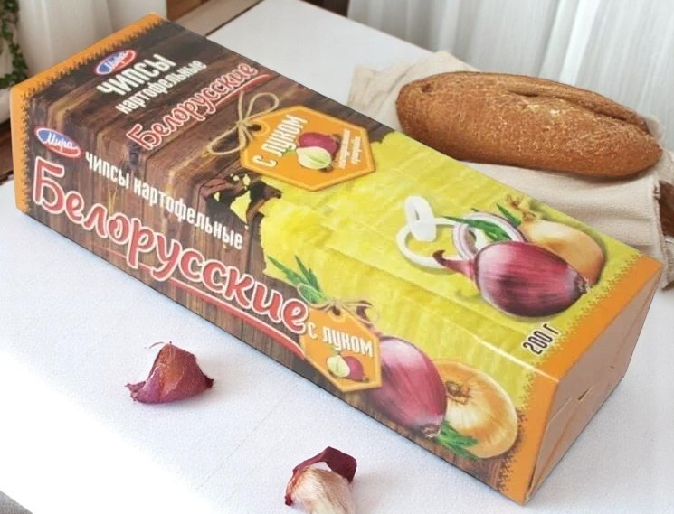 Чипсы картофельные “Белорусские” с луком 200 г