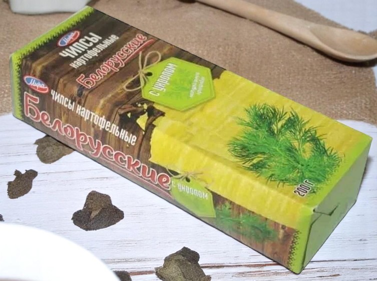 Чипсы картофельные “Белорусские” с укропом 200 г