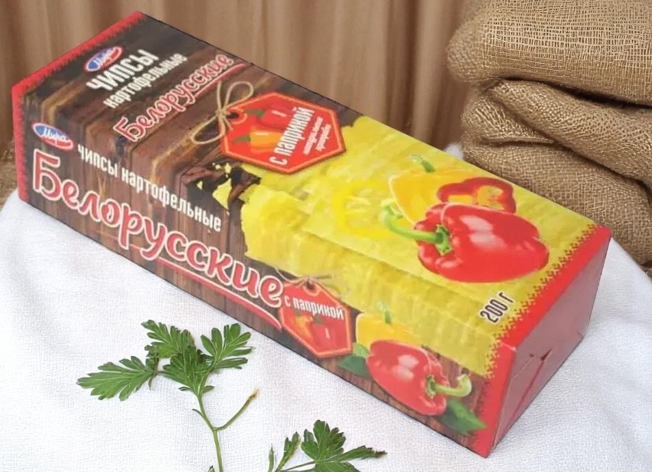 Чипсы картофельные “Белорусские” с паприкой 200 г