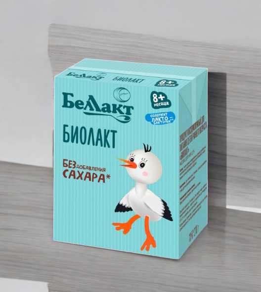 Продукт кисломолочный дет., (без сахара), “Биолакт” мдж 3,2%, TBA  210 г