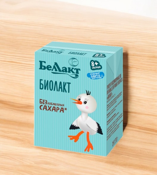 Продукт кисломолочный сладкий дет., “Биолакт”, мдж 3,2 %, TBA  210 г