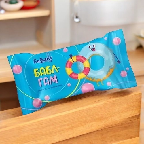 Сырок творожный глазированный со вкусом “Бабл-Гам”, мдж 18,0 %, 40 г