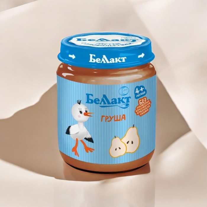 Пюре из груш “Беллакт” 100г, с 5 месяцев