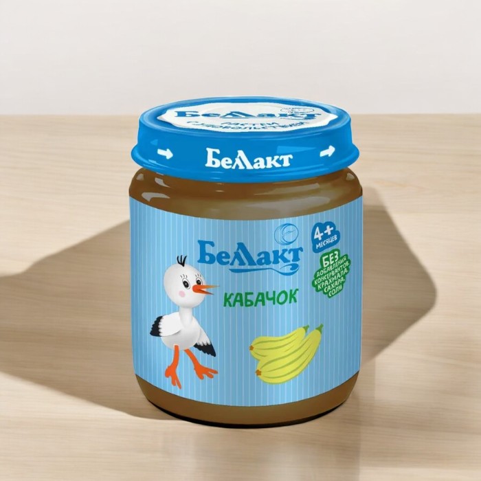 Пюре из кабачков “Беллакт” 100г, с 4 месяцев