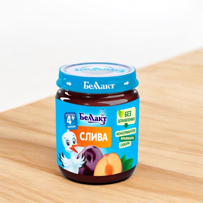 Пюре из слив “Беллакт” 100г, с 4 месяцев
