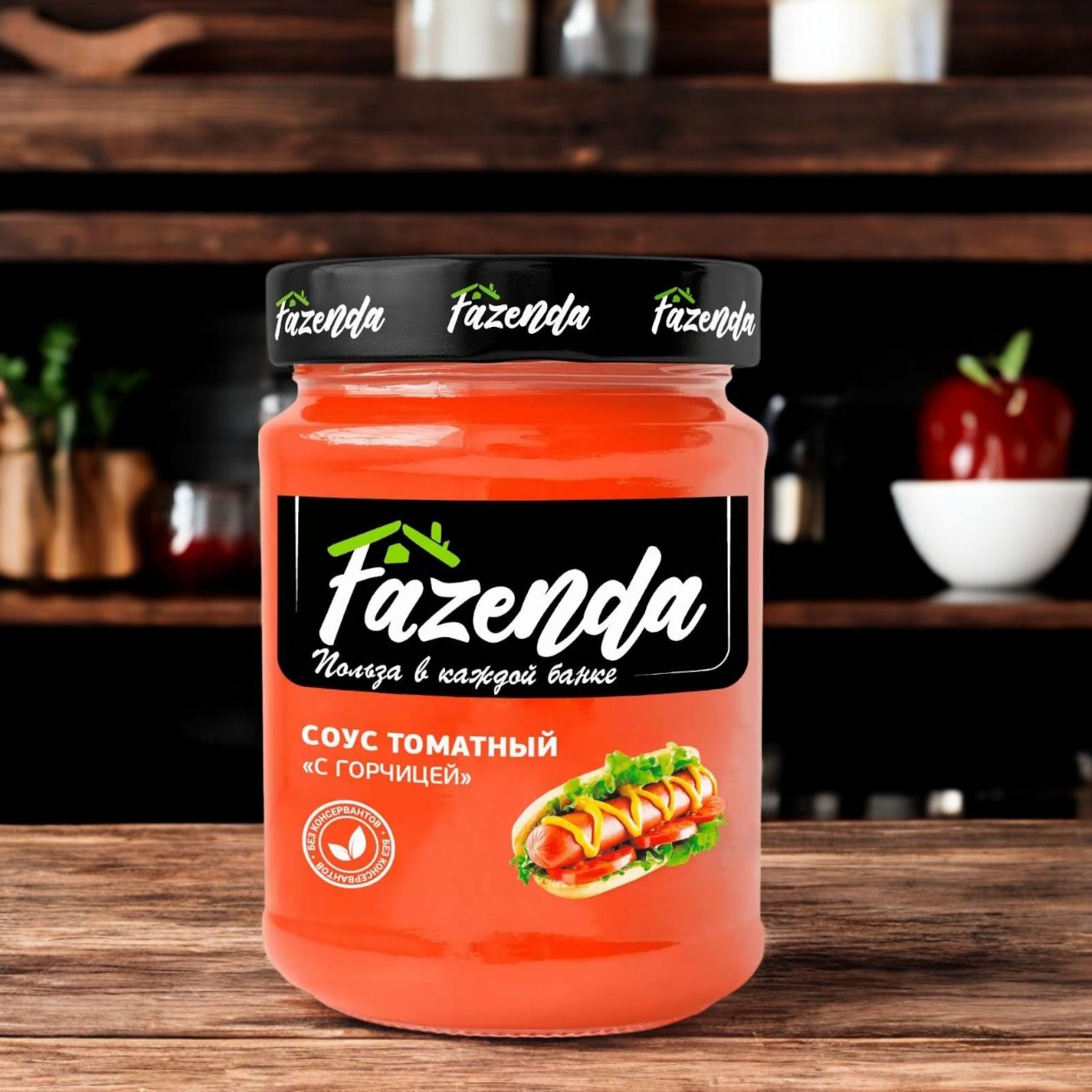 Соус «С горчицей» 450г РБ, ТО Fazenda