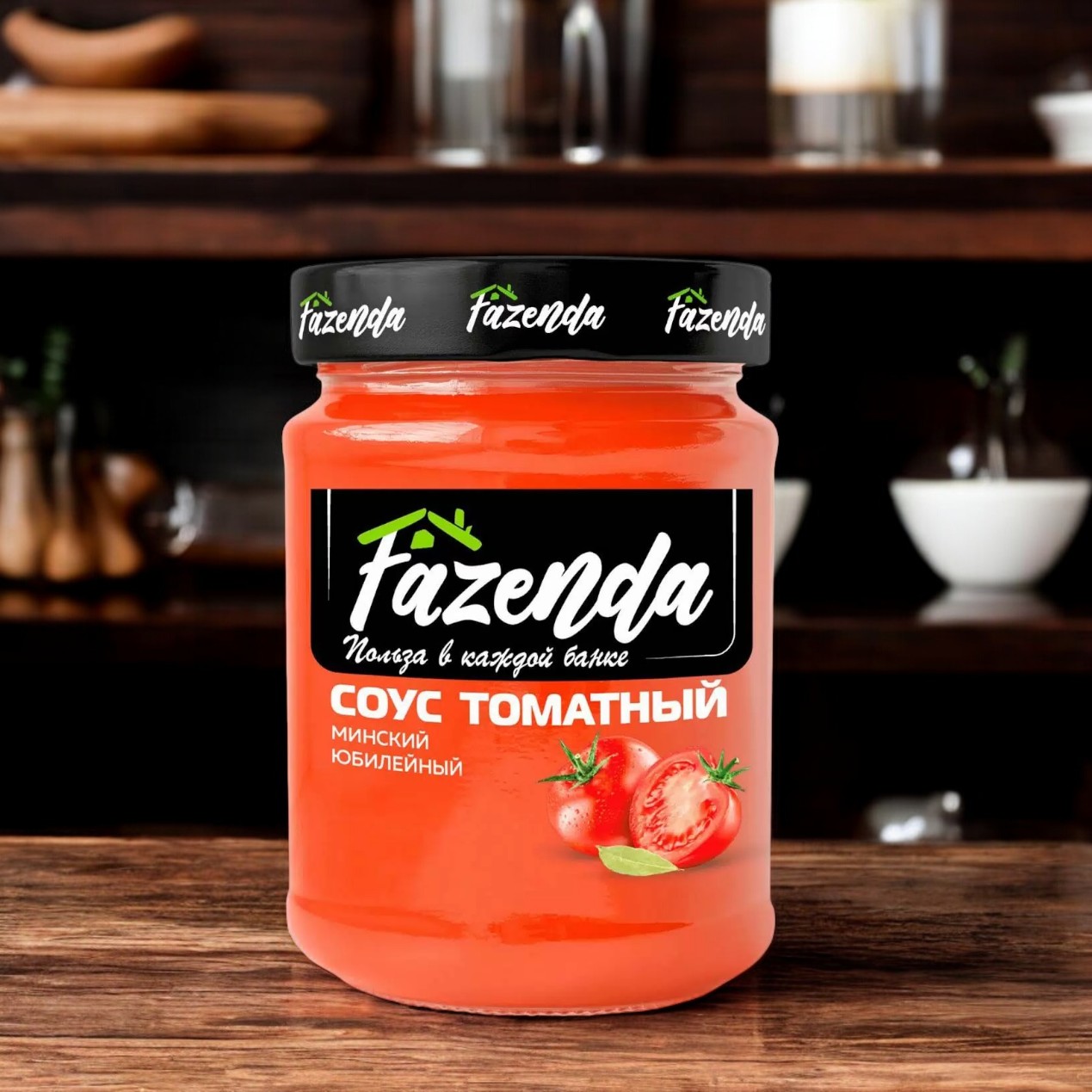 Соус томатный минский юбилейный стерилизованный 450г РБ, ТО  Fazenda
